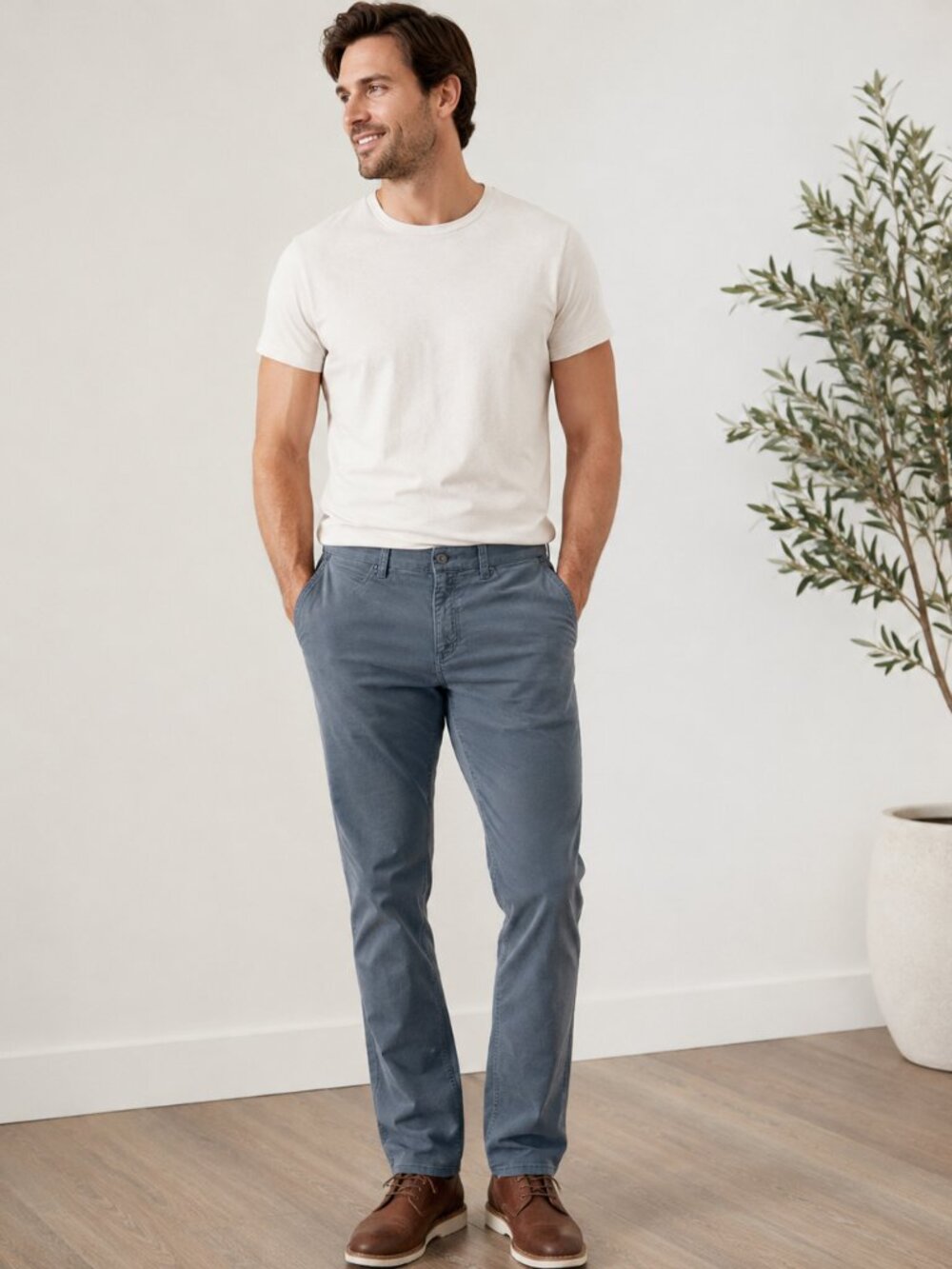 Sonoma Gray Everyday All-Day Pants